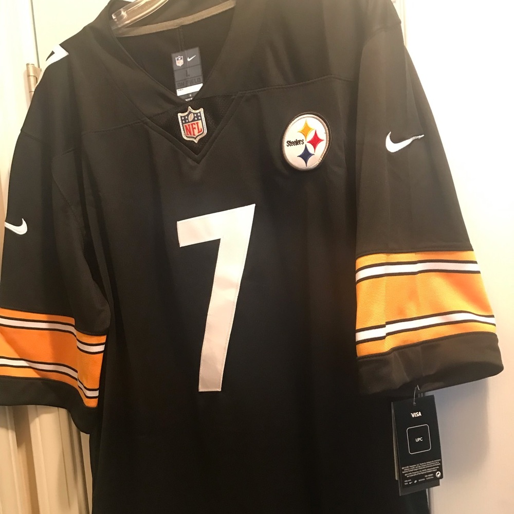 Ben Roethlisberger #7 Pittsburgh Steelers Jersey NWT